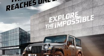 Mahindra Thar crosses 1 lakh sales milestone