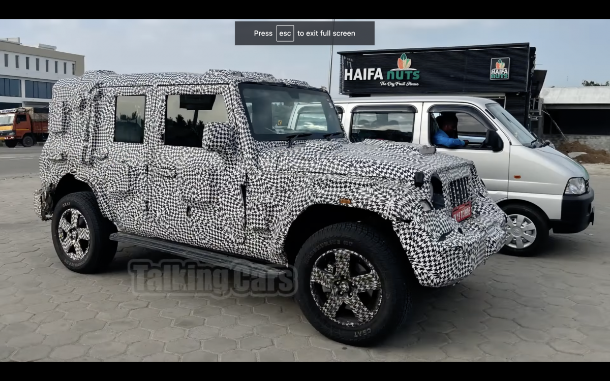 mahindra thar 2024 5 door