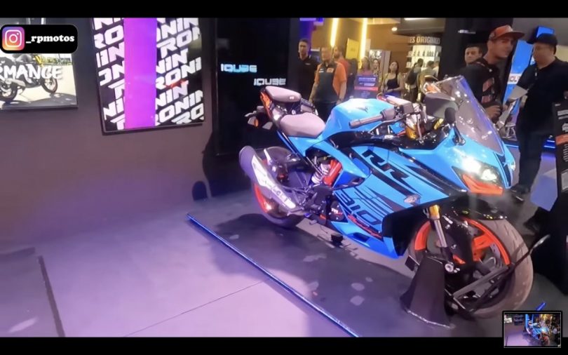 TVS Apache RR 310 revealed in a new Miami Blue colour | Shifting-Gears