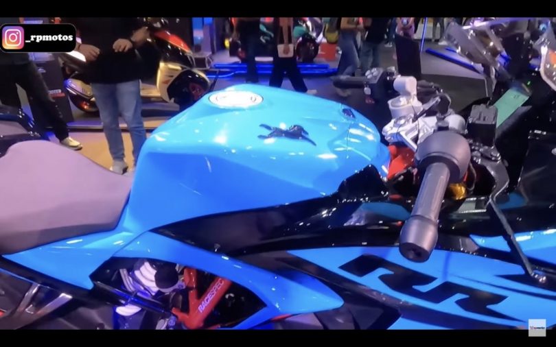 TVS Apache RR 310 revealed in a new Miami Blue colour – Shifting-Gears