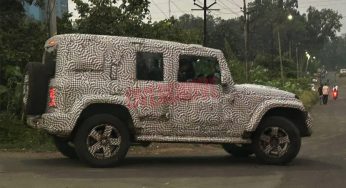 2024 Mahindra Thar 5-door SUV looks production ready