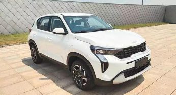 2024 Kia Sonet facelift fully revealed in spy shots, not India-spec