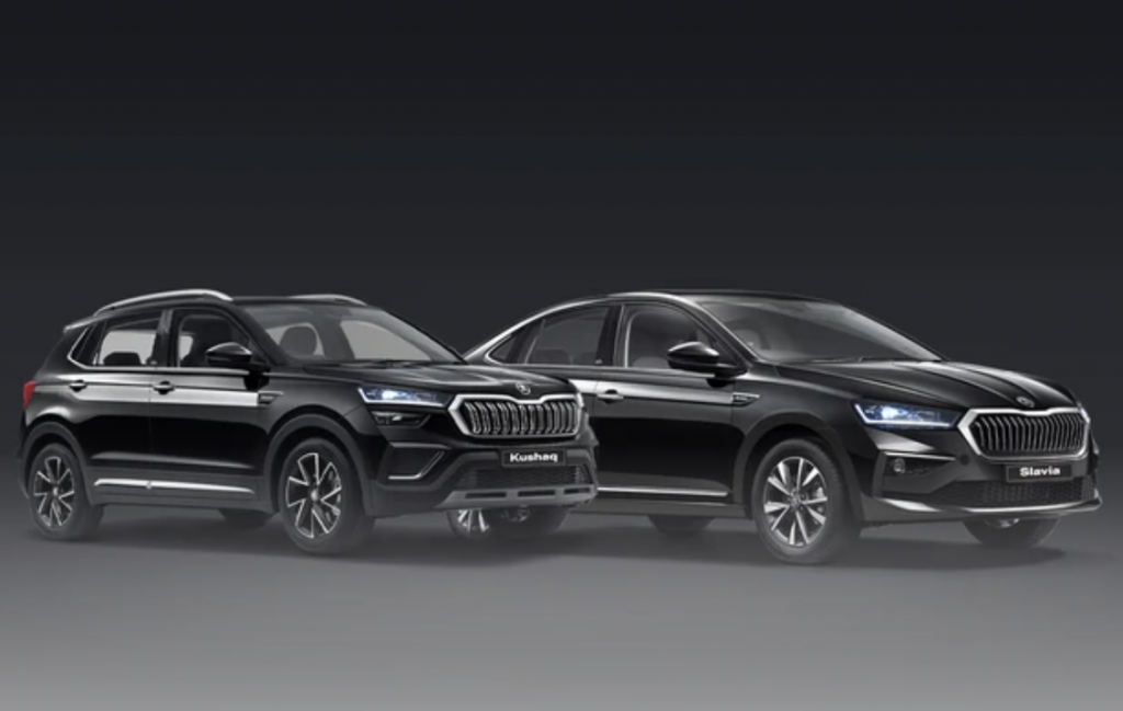 Škoda Kushaq & Slavia Elegance Editions in Deep Black colour launched ...