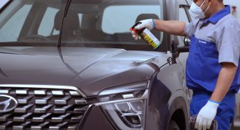 Hyundai promotes water conservation with ‘Dry Wash’ of customer cars