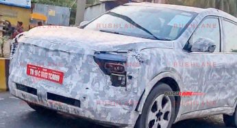 2024 Mahindra XUV700 electric spotted again, new details revealed