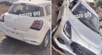 2024 Maruti Suzuki Swift base variant spotted before launch
