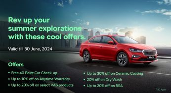 Skoda’s new summer service camp till 30th June, 2024