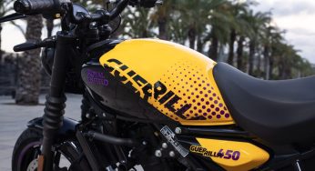 Royal Enfield working on a 450cc cafe racer based on Guerrilla 450?