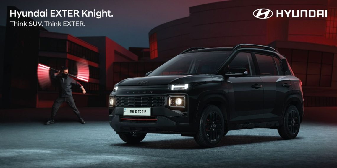 Hyundai launches Exter Knight Edition at INR 8.38 Lakh – Shifting-Gears