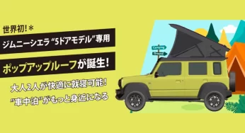 Camping with the Suzuki Jimny, but how?