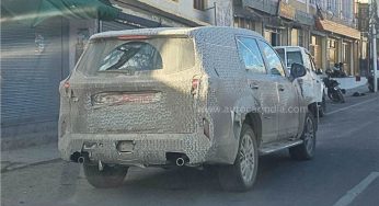 MY24 MG Gloster SUV getting ready for debut, interior spy shots reveal details