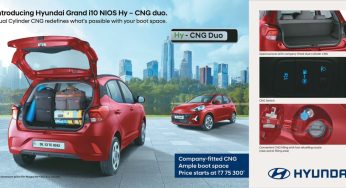 Hyundai launches Grand i10 Nios Hy-CNG Duo at INR 7.75 Lakh