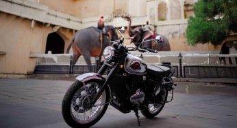 1st BSA Gold Star 650 delivered to Prince Lakshyaraj Singh Mewar of Udaipur