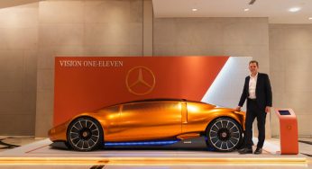 Mercedes-Benz Vision One-Eleven arrives at Nita Mukesh Ambani Cultural Centre