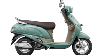 Suzuki e-Access electric scooter with 95 km range revealed at Bharat Mobility Global Expo 2025