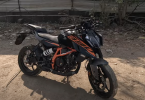 KTM Duke 390 Spied