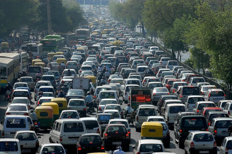 Delhi traffic
