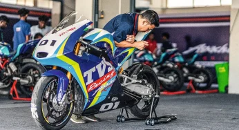 Upcoming TVS electric bike design images leaked online