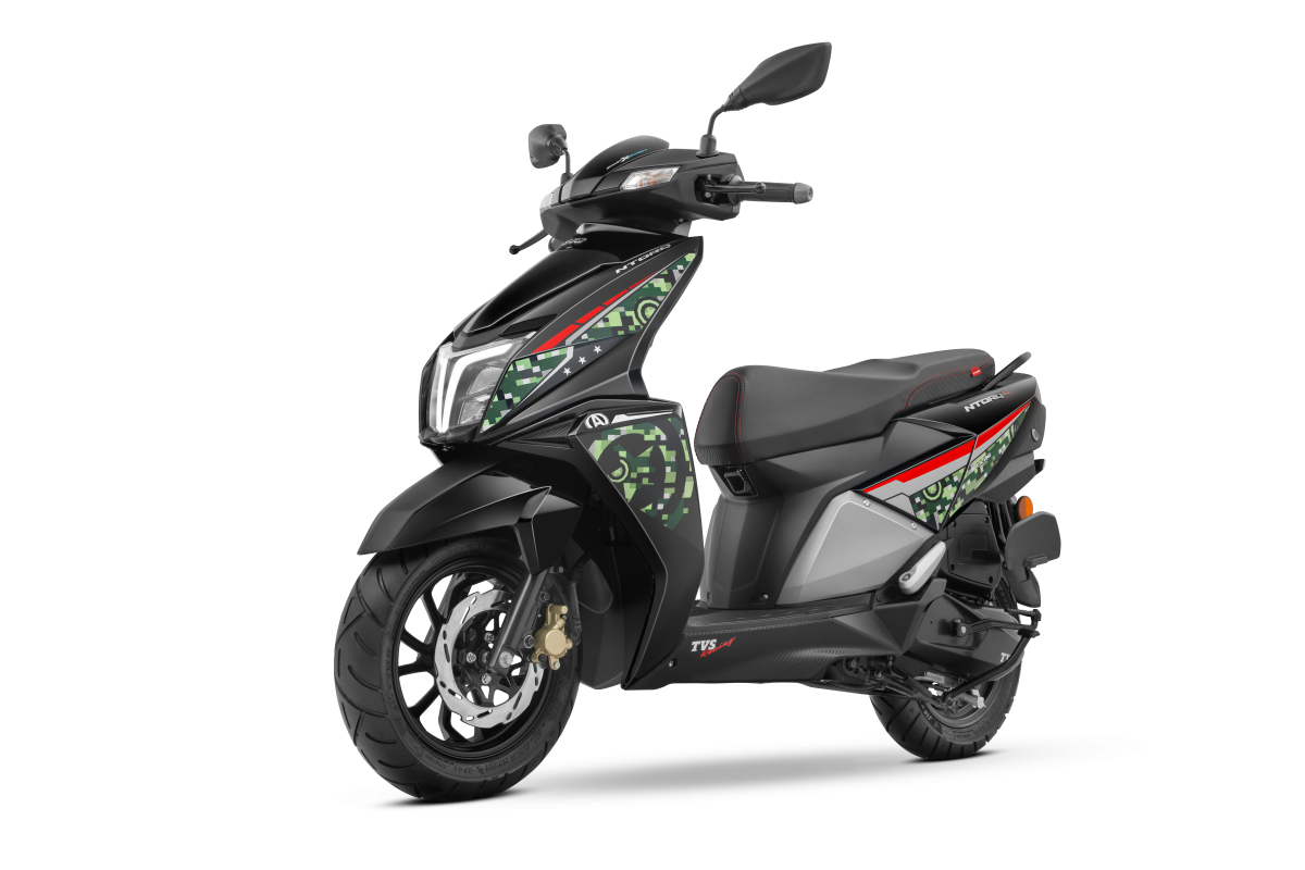TVS NTORQ 125 Super Soldier Edition launched ShiftingGears
